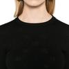 (WMNS) Balenciaga BB Allover Cropped Sweater 'Black' Women's 793613T52151000