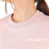 Puma Core Heritage Letter Pattern Sport Short Sleeve T-Shirt Women Tops Pink 680702-47