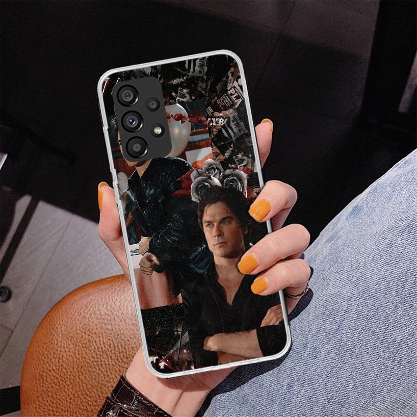 The Vampire Diaries Salvatore Phone Case For Samsung Galaxy A17 A16 A15 A14 A13 A57 A56 A55 A54 A53 A37 A36 A35 A34 A33 A26 A25