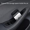 For Tesla Model Y/3/3+ Model Y Juniper 2025 Car Door Storage Box Four-door Inner Handle All-inclusive Storage Box Accessories