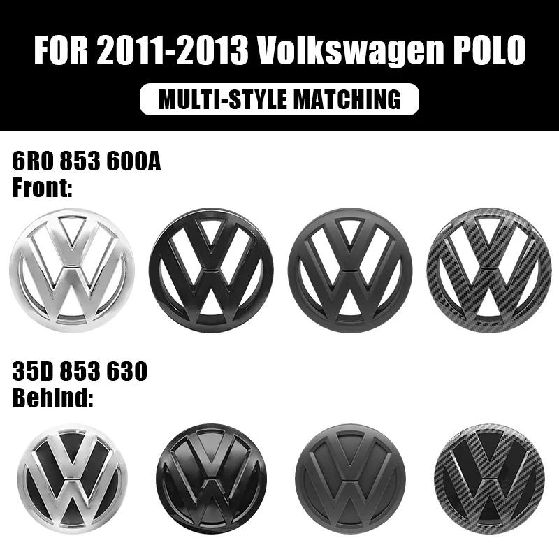 Pentru VOLKSWAGEN 2 buc Emblema Mașină Grilă Față Capac Portbagaj Spate Autocolant Insignă Decaluri Accesorii Pentru Volkswagen Polo 2011 2012 2013 V