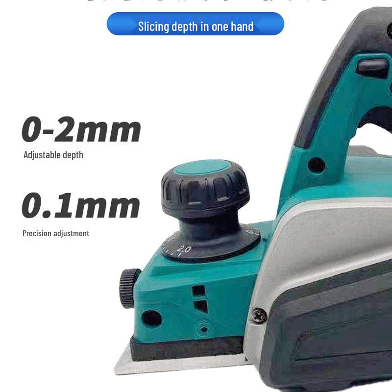 Industrial Grade Multi-functional Handheld Lithium Electric Wood Planer