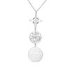 Collana Ciondolo Stella a Cinque Punte Svuotata a Forma di S con Doppio Foro Design Versatile Nodo Miko Gioielli