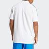 adidas Italy DNA 3-Stripes Polo Shirt Asia Sizing 'White' Men's IU2106