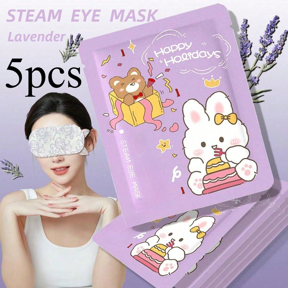 

5/10/20 шт. паровых масок для глаз с различными ароматами для увлажнения глаз, снятия усталости и расслабления тела и разума. Purple