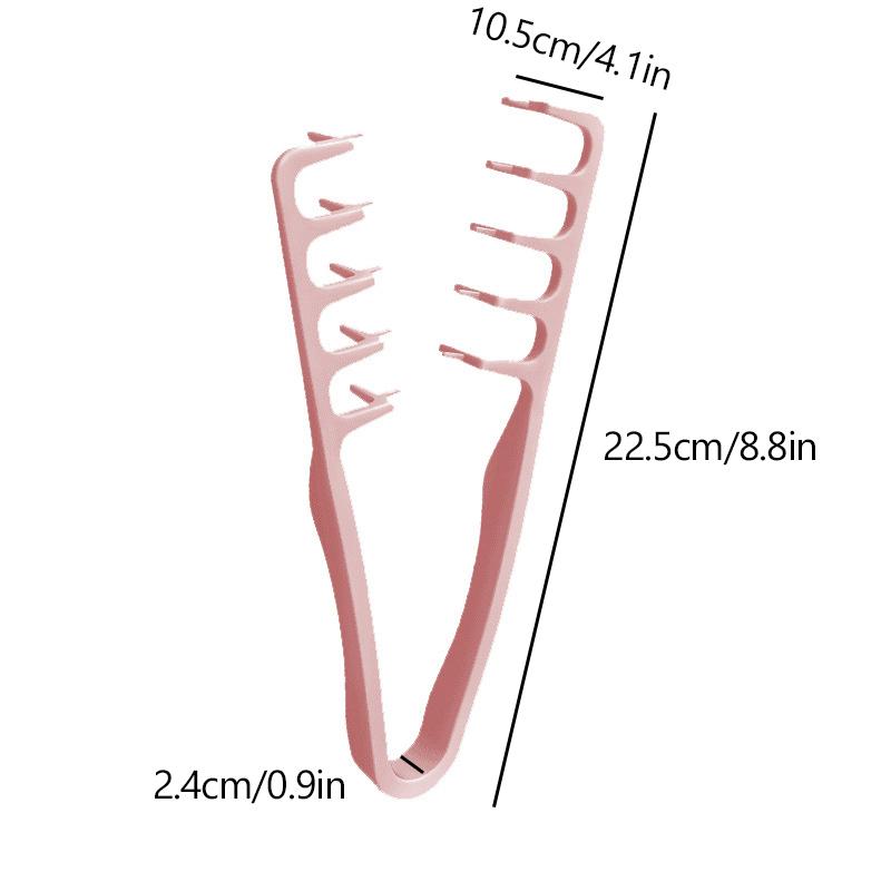 Wide-Tooth Hair Styling Comb Hair Seam Comb Bangs Combs Styling Hair Root Top Fluffy Hairdressing Tool For Women And Men