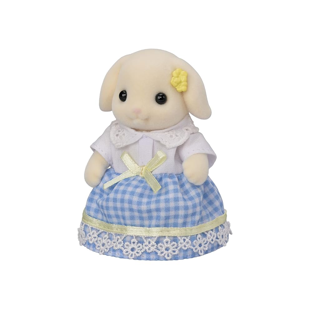 EPOCH Sylvanian Families Flora Rabbit Family Doll FS-50 Toy for Ages 3+