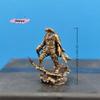 M-1pcs Brass Pirate Monster 1/64 Figurine Miniature Landscape Display Model Mini Figurines Deskstop Ornaments For Home Office
