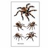 Waterproof Spider Tattoo Realistic Halloween Face Tattoo Body Art Body Tattoo Stickers  Face Makeup