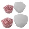 Elegant Rose Shaped Silicone Baking Mold Reusable Rose Shaped Flower Silicone Mold for Cake Baking and Chocolate Making