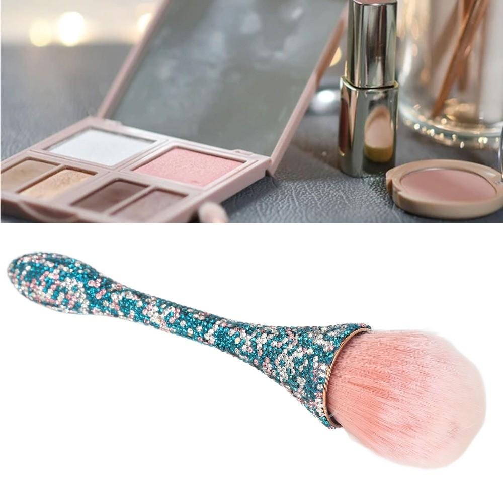 Comfortable Grip Nail Powder Remover Brush Manicure Cleaning Brush Salon Manicure Use