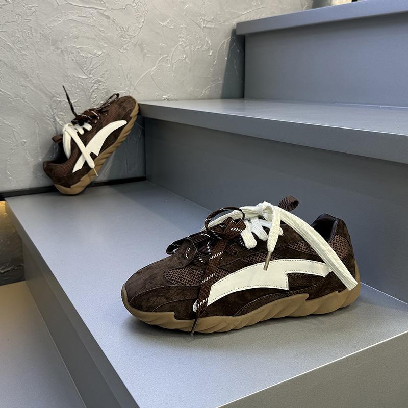 Spring German training shoes soft sole comfortable board shoes sports breathable casual Forrest Gump shoes