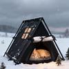Minimalist Portable Outdoor Pet Tent Oxford Warm Insulated Dog House Foldable Removable Dog Cave Hut Room Decor