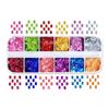 Laser Shiny Nail Glitter Flakes 12-Grid Nail Decoration Accessories  French Manicure
