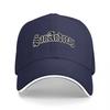 San Andreas Black Baseball Cap with White Embroidered Logo Classic Street Style Adjustable Fit for Men and Women
