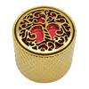 Tree Pattern Potentiometer Control Knob 6mm Shaft Hole Amplifier Knob Metal Electric Guitar Knobs Easy to Install