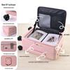 Expandable 20-Inch Rolling Suitcase for Women and Men: Large-Capacity, Three-Piece Set with Side-Opening Design, Perfect for Travel.
