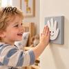 Cute Palm Light Switch Guard 3D Printed High Five Plate Covers Decorative Bedroom Wall Decoration Cover Plate Creative Outlet Covers Faceplate