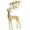 Nordic Deer Candle Holder – Alloy Candlestick for Romantic Living Room or Dining Table Decor
