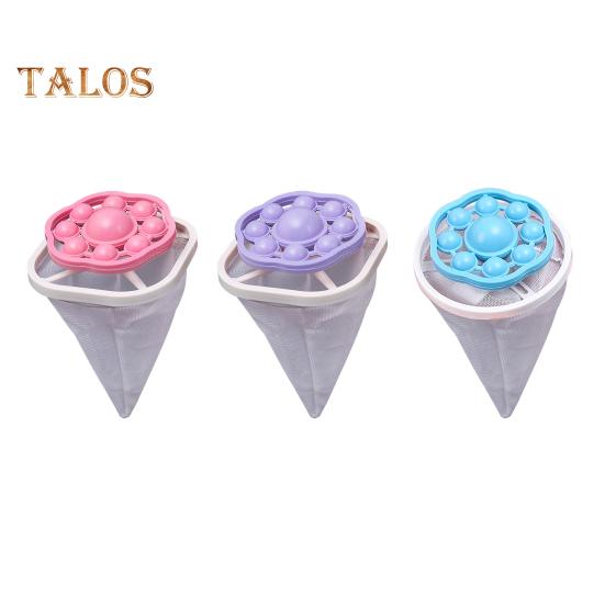 6Pcs Floating Hair Filter Washing Machine Reusable Lint Trap Hair Catcher Hair Remover Laundry Tool for Washing Machine