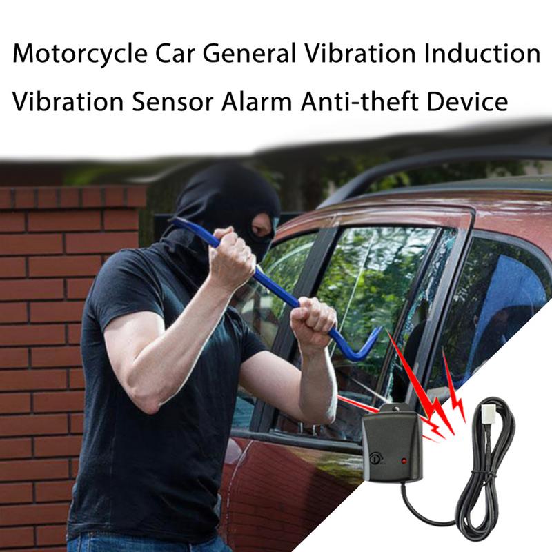 ABS  Electronics Motorcycle Car General Safty Protection Vibration Induction Vibration Sensor Alarm Anti-theft Device