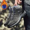 Men Winter Plush Ankle Boots Women Waterproof Plush Snow Boot Men Hiking Shoes Outdoor Sneakers Couple Climbing Trekking Boots