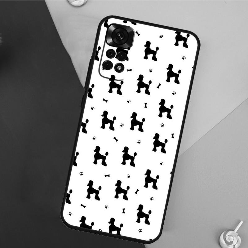 Poodles Cartoon Girly Cute Cover For Xiaomi Redmi Note 14 13 12 9 10 11 Pro 9S 10S 11S 12S Redmi 14C 10C 12C 13C Case