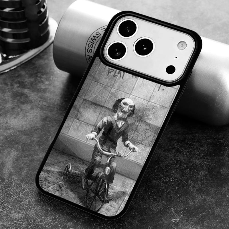 Jigsaw Saw Phone Case for iPhone 17 16 15 Pro Max Air 14 13 12 11 Plus Shockproof Cover