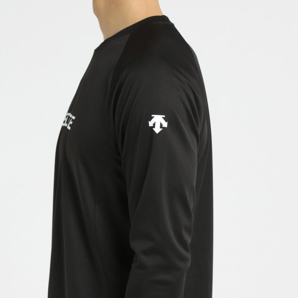 Descente Long Sleeve Shirt DV5SLT01U_BK00_O