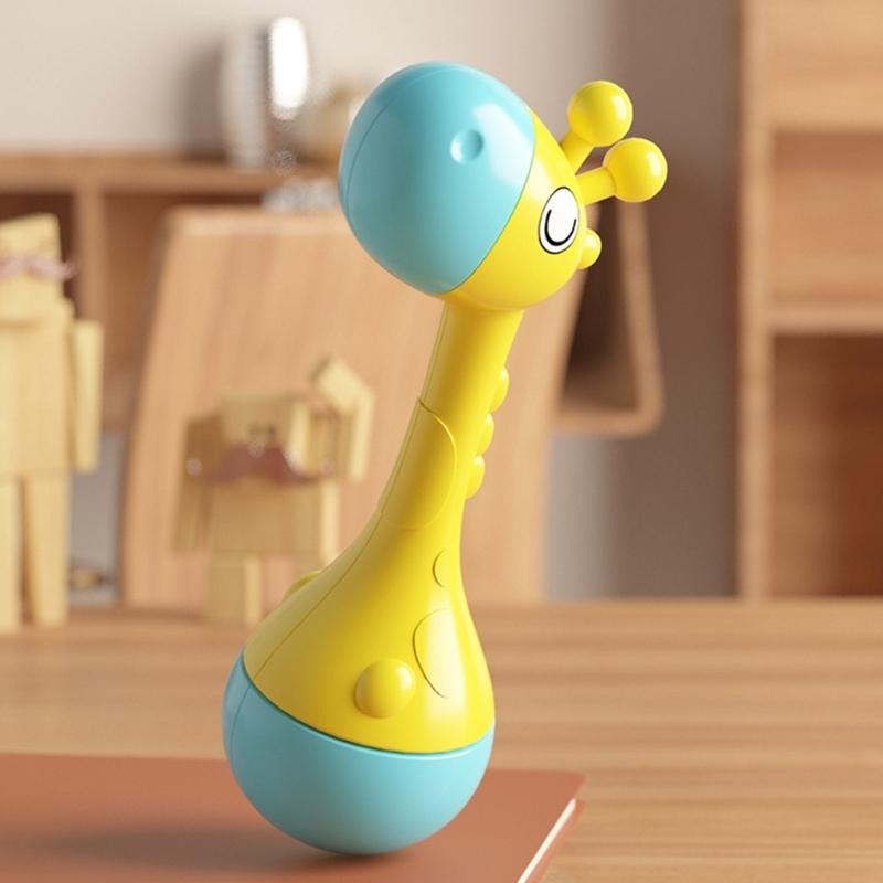 Baby Shaker Animal Rattle Toy Baby Shaker Toy Stroller Cartoon Musical Instrument Shower Sensory Gifts Rattle Shaker