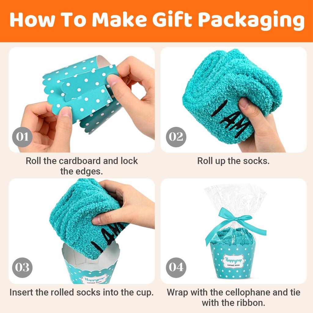 HAPPYPOP Birthday Gift Ideas for Teens - 15th Birthday Socks Sweet 16 Gifts for Boys Girls