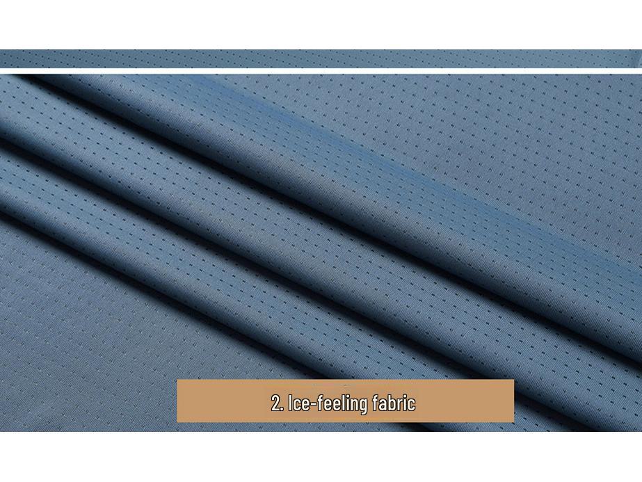 Ice Silk Men's Summer Three-Piece Sports Suit - Short-Sleeved Shirt & Trousers for All Ages