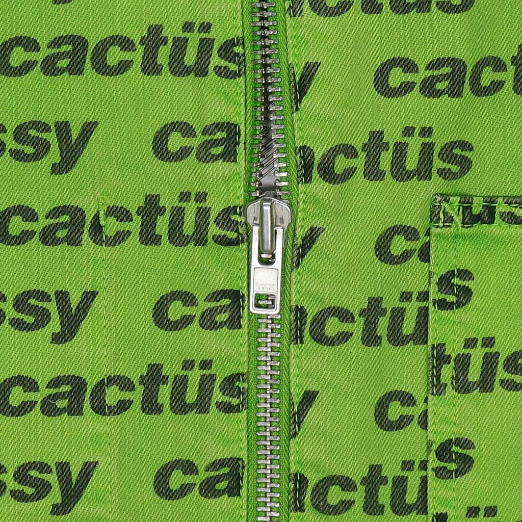 Stussy X CPFM Classic Letter Logo All Over Print Fashion Comfortable Loose American Vintage Denim Jacket Unisex jackets 315284