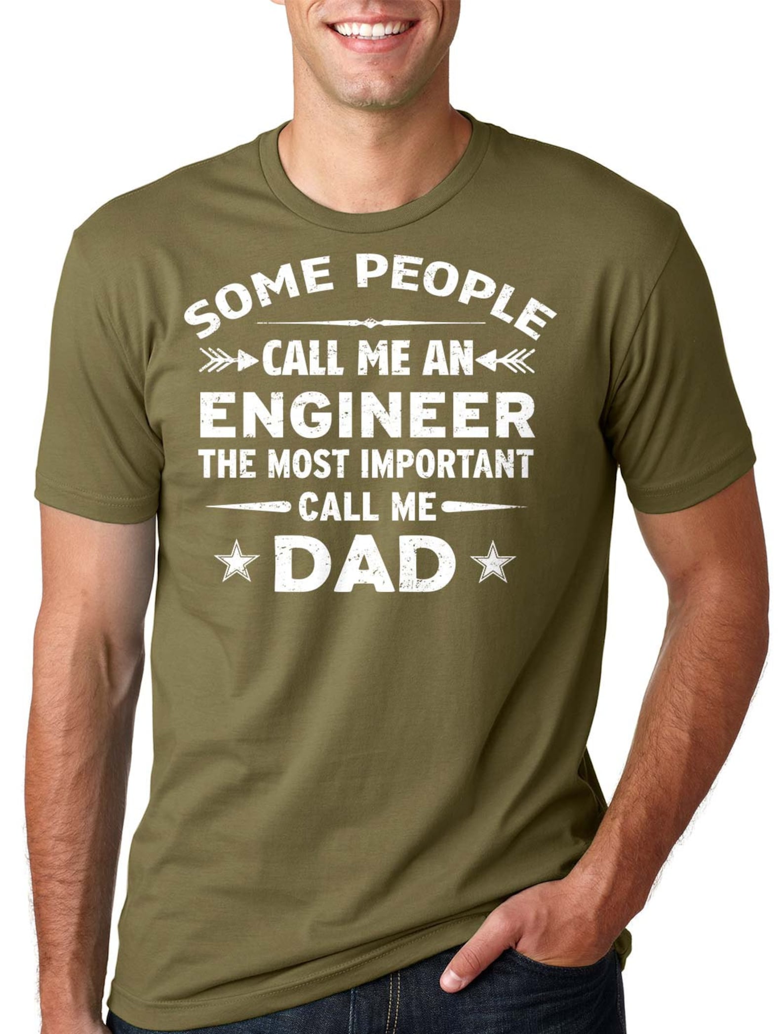 Engineer Dad T-Shirt: Funny Father s Day Gift 2XL