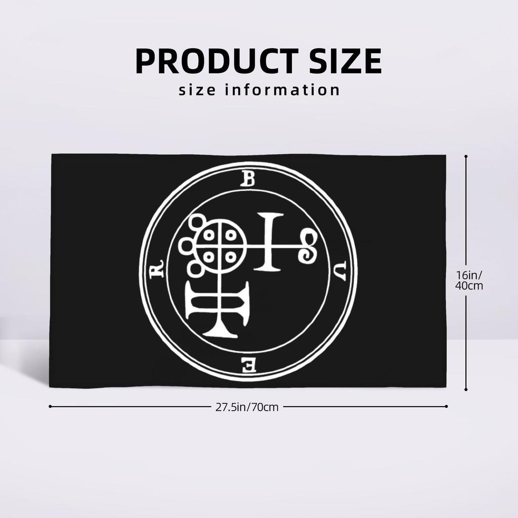 Demon Buer Seal Soft Face Towel Quick Dry Pool Bath Cotton Towels Absorbent Quick