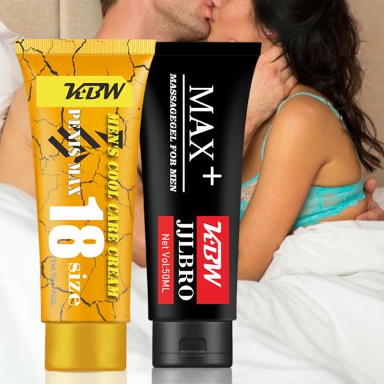 50ML Penis Enlargement Cream Safe Compact Rapid Erection Dildo Penis Massage Ointment for Adult