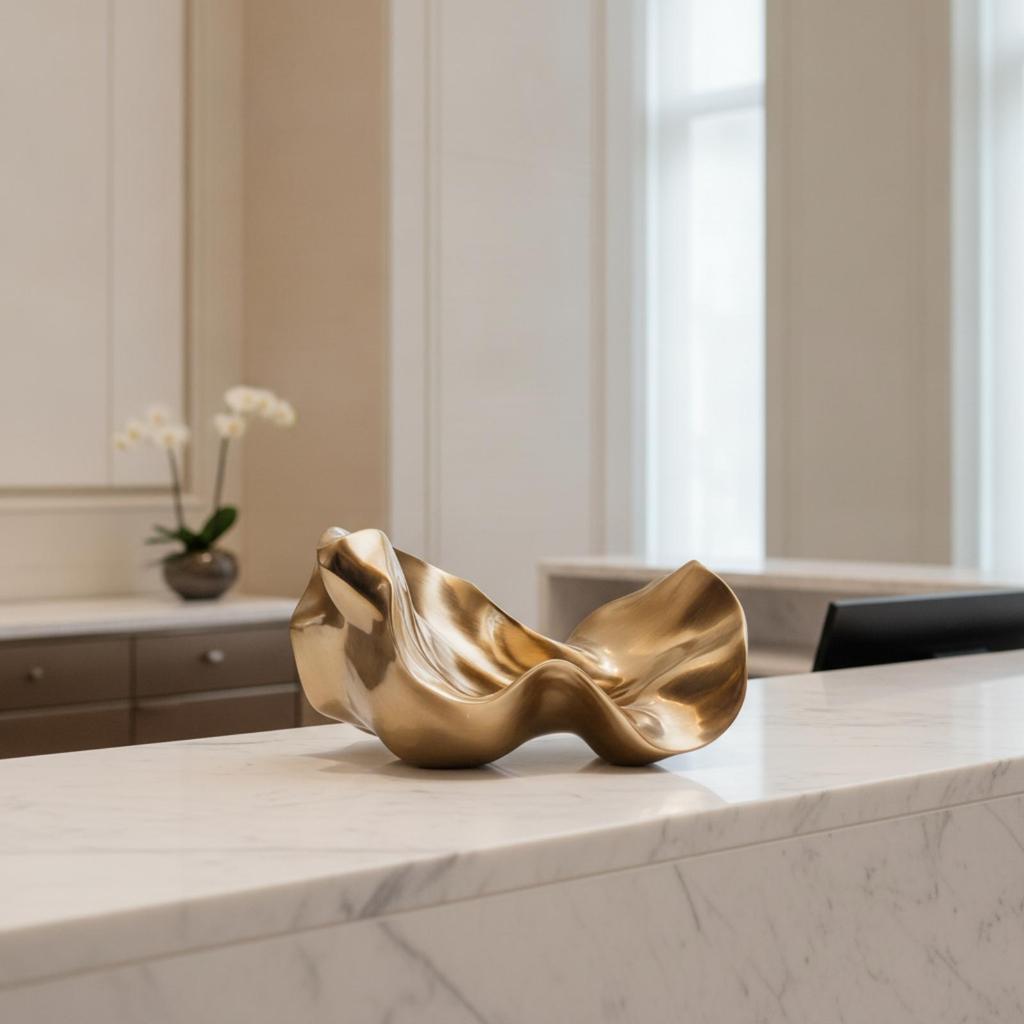 Resin Sculpture Modern Decor Minimalist for Office