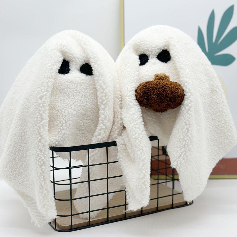 Halloween Stuffed Animal Plush Pillow Plush Throw Pillow Ghost Doll Holiday Ornaments Kids Boys Girls Birthday Gifts Holiday