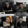 Z-Zayn M-Malik Sänger Kissenbezug Natürlicher Leinen Bio-Stoff Beidseitiger Druck Sofa Heimdeko Geschenk Kissenhülle