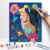 Disney Princess Jasmine Cinderella Oil Paint Hand Painting Kit Wall Decoration Classic Style Home Decor Art DIY Painting Gift Set
