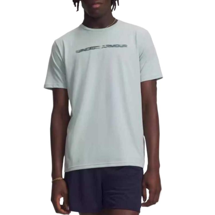 Under Armour SS26 Round Neck Loose Fit Pullover T-Shirt Men tops 6009248-477 S
