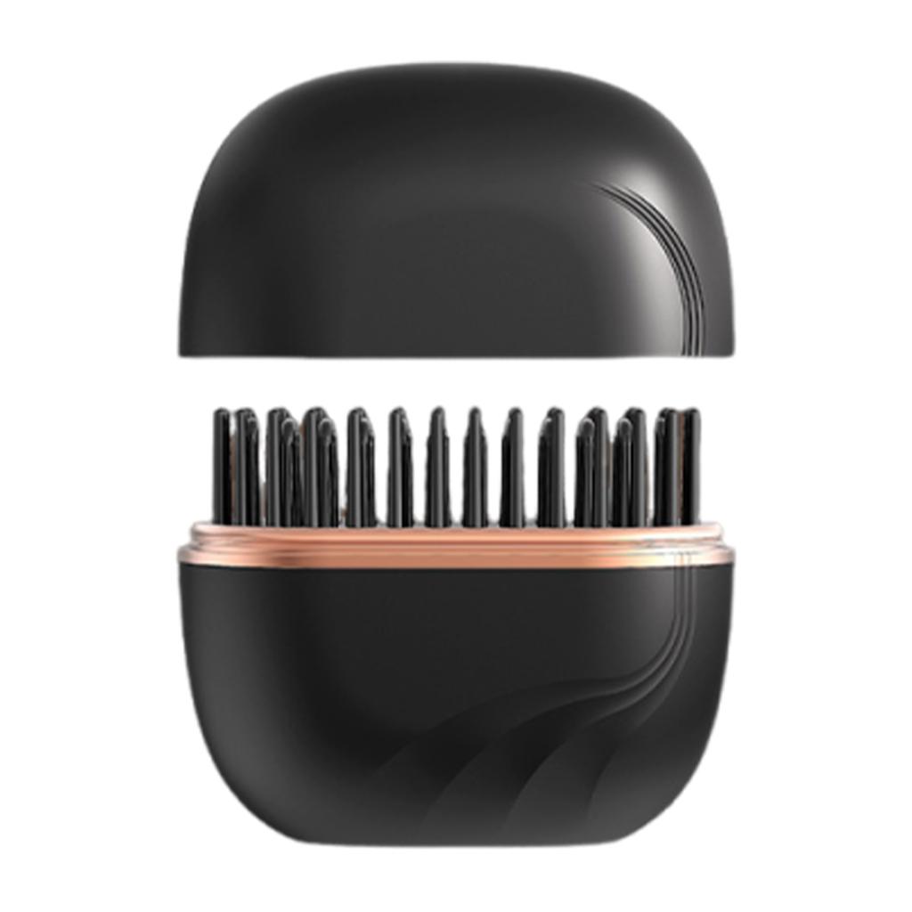 Portable Mini Straightening Comb Cordless Hair Straightener Brush Portable Hairstyling Tool Anti-Scald ShellUSB Charging Brushes
