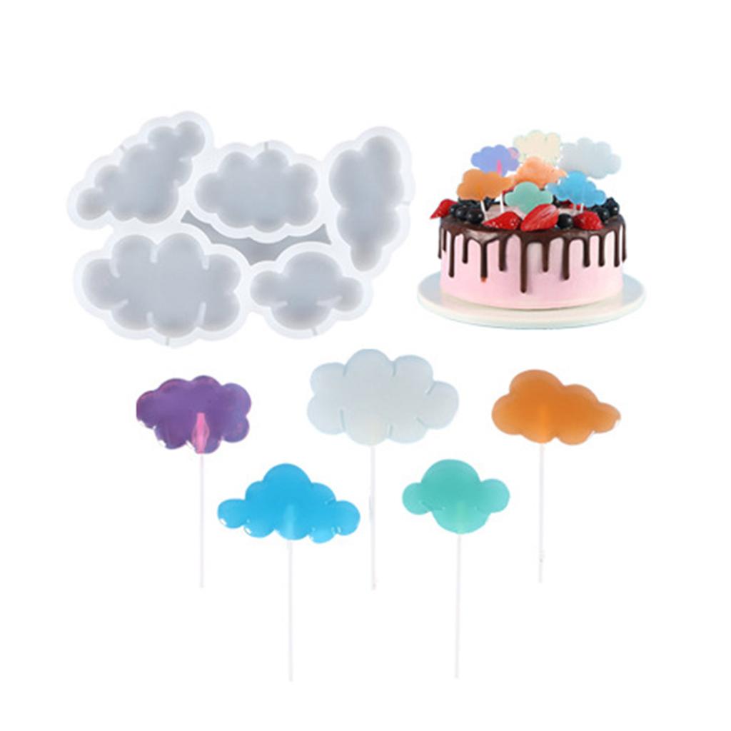 Various Shapes Silicone Lollipop Mold Jelly Chocolate Cake Decoration Mold Kitchen Baking Accessories Epoxy Gum
