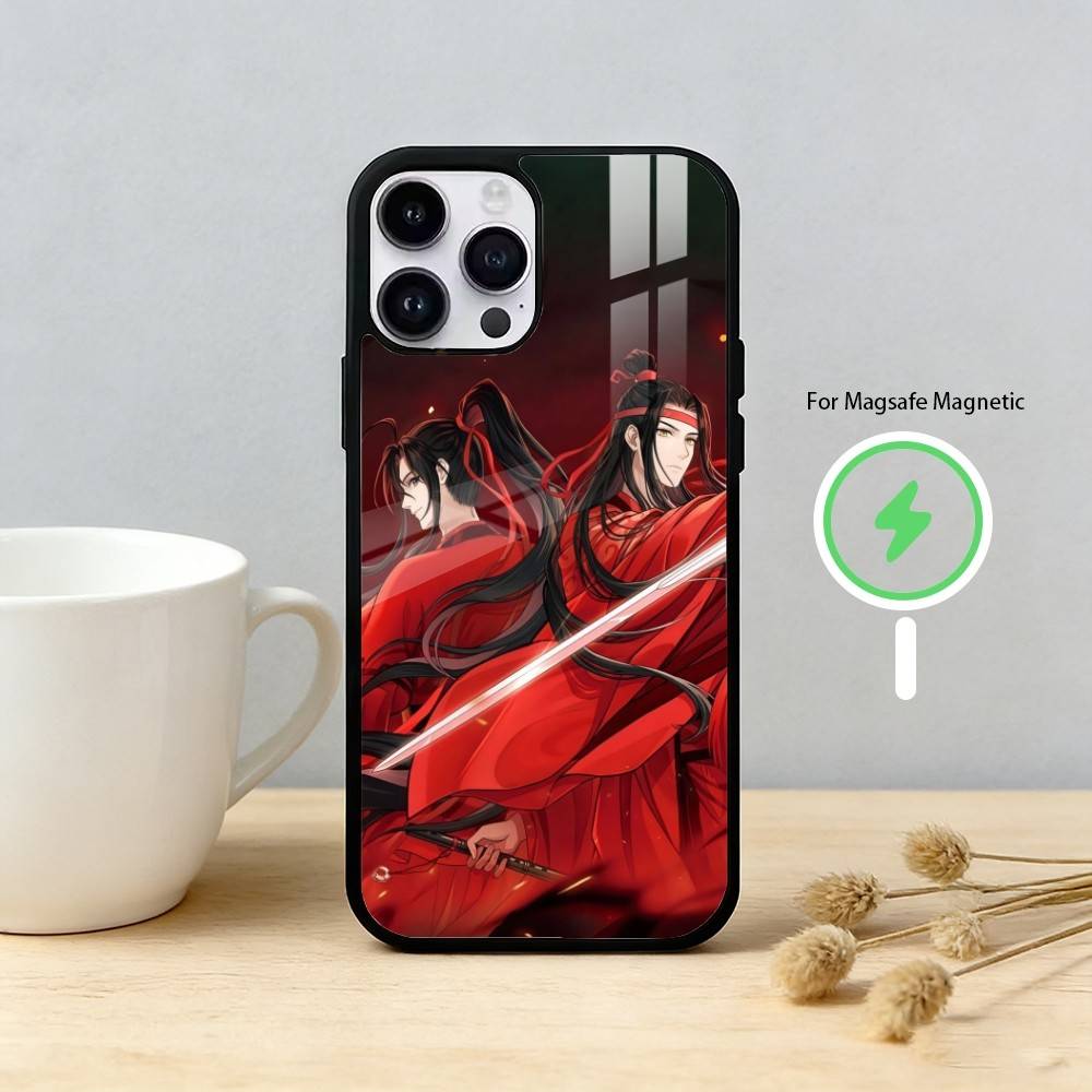 Grandmaster M-Demonic Cultivation Phone Case For iPhone 17,16,15,14,13,12,Plus,Pro,Max For Magnetic Wireless Charge