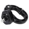 Motorcycle Front Claw Hanger Luggage Helmet Bag Hook Alloy Steel Aluminum 12kg Load Bearing for Electric ScooterBlack