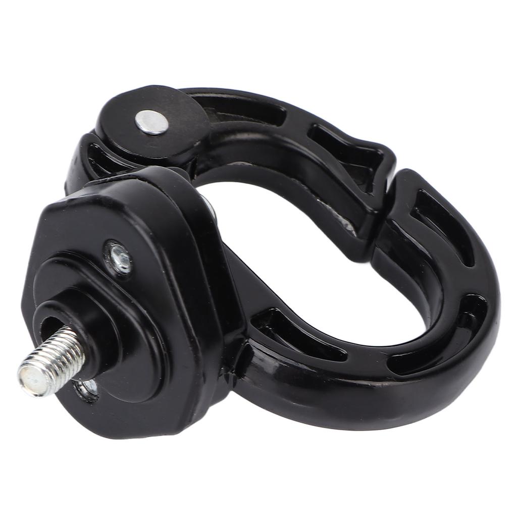 Motorcycle Front Claw Hanger Luggage Helmet Bag Hook Alloy Steel Aluminum 12kg Load Bearing for Electric ScooterBlack