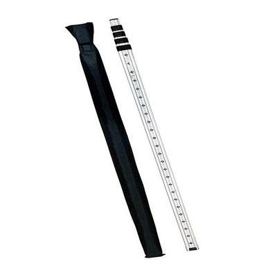 UTC Levelling Staff Aluminium 6 Meter, 5 Fold Levelling Staff, White