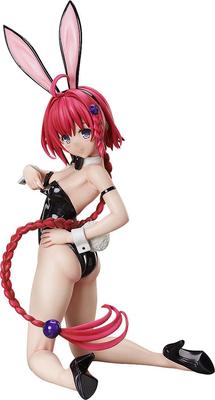 FREEing To Darkness Mea Kurosaki Blote Voeten Konijn Schaal Plastic Geschilderd Compleet Figuur LOVE-Ru Versie. 1/4