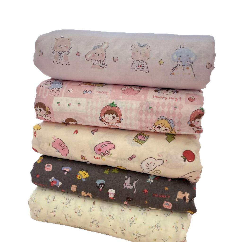 A-Class Cotton Duvet Cover: Double Layer Gauze for Fresh & Simple Style, Fits Single/Double Beds