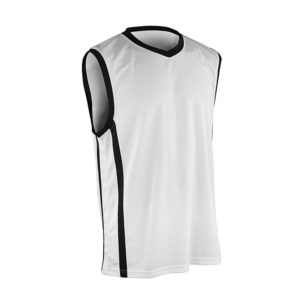 Spiro Mens Quick Dry Sleeveless Basketball Shirt